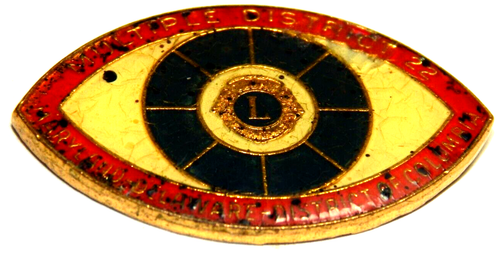Vintage Lions Club MD 22 Maryland Delaware District of Columbia Pin - Picture 1 of 6