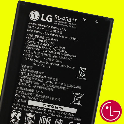 Original Lg BL-45B1F Akku Accu V10 Stylus 2 F600 H900 H960 EAC63118201 3000Mah-image