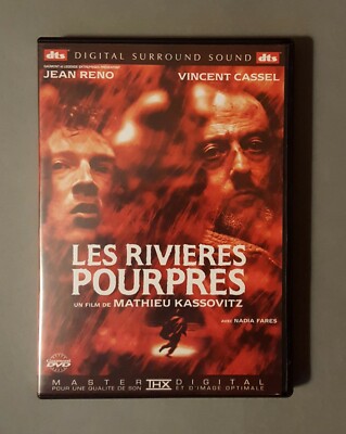 DVD LES RIVIERES PURPRES - Jean RENO / Vincent CASSEL / Nadia FARES - KASSOVITZ