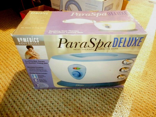 Open Box UNUSED Homedics PARASPA Deluxe PAR 250 Paraffin Wax Heat Therapy Bath
