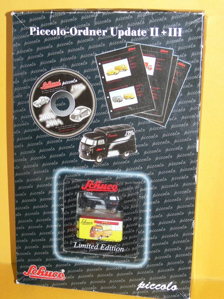 Schuco - Piccolo Ordner Update Ii + Iii Mit Vw T1 - Nr. 01666 - Neu&Ovp --image