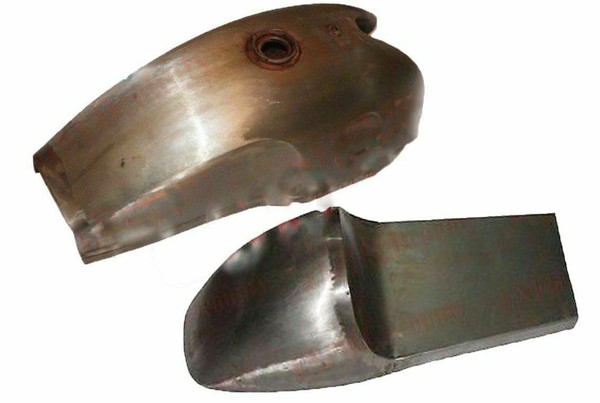 Petrol Kraftstofftank + Sitzbasisplatte RAW Benelli Mojave Cafe Racer 260 360-image