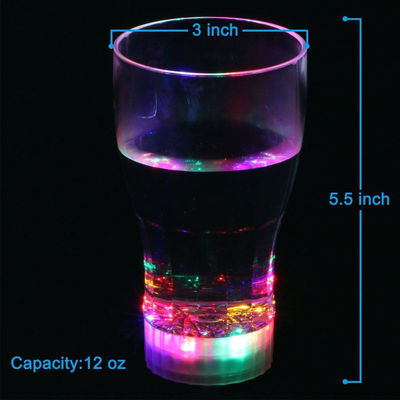 LED Untersetzer für Getränke,KINGCOO Acryl Wiederaufladbare Flasche Leuchte Untersetzer Trinkflasche Luminous Glas Matte Getränkehalter für Cocktail