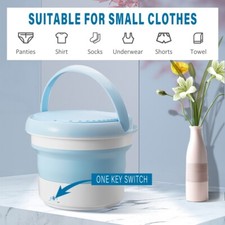 Portable Ultrasonic Washing Machine Small Clothes Sterilization Washer Spinner