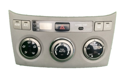 Used Toyota Noah/Voxy AZR60/AZR65 A/C Heater Climate Control Panel – Gray, 88650-28A31