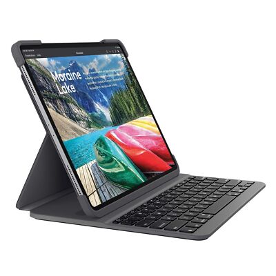 Logitech Slim Folio Pro Backlit Keyboard Case For Apple iPad Pro 11 (920-009121)