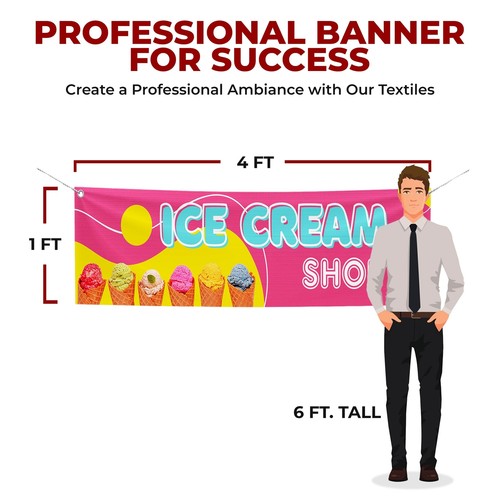 Outdoor Polyester Banner with 4 Holes, HD Printing for Food & Beverage Promo USA - Picture 93 of 151