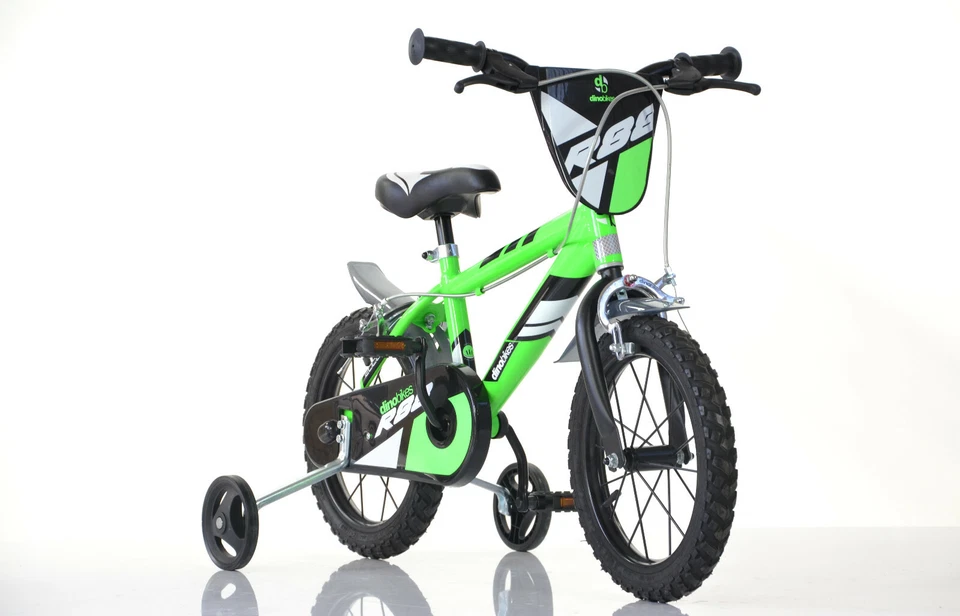 16 Zoll Kinderfahrrad Jungenfahrrad grün Kinderrad Fahrrad Spielrad cool sicher