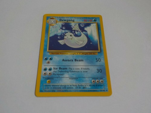 Pokémon Base Set Dewgong 25/102 Uncommon Card NM Unplayed - Picture 9 of 12