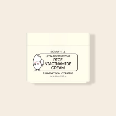 Bonnyhill Rice Niacinamide Cream 100 ml, Korean Cosmetics, KBeauty, Probe