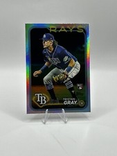 Tristan Gray 2024 Topps Series 2 RC #483 Tampa Bay Rays Rainbow Foil