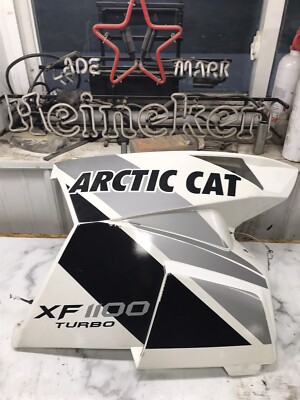 13 Arctic Cat XF 1100 Turbo Sno Pro Snowmobile right side cover body panel cowl