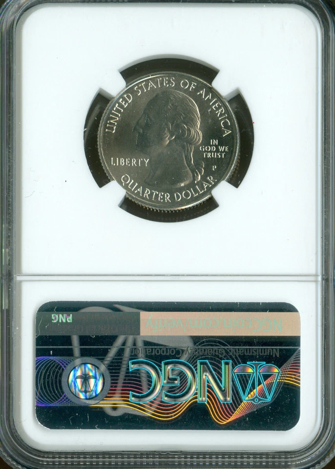 2018 P PICTURED ROCK QUARTER NGC MS68 PQ MAC FINEST REGISTRY MAC SPOTLESS * - Image 2 of 2