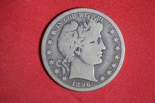 Nachlassfund 1896 O - Barber Half Dollar !! #K51933