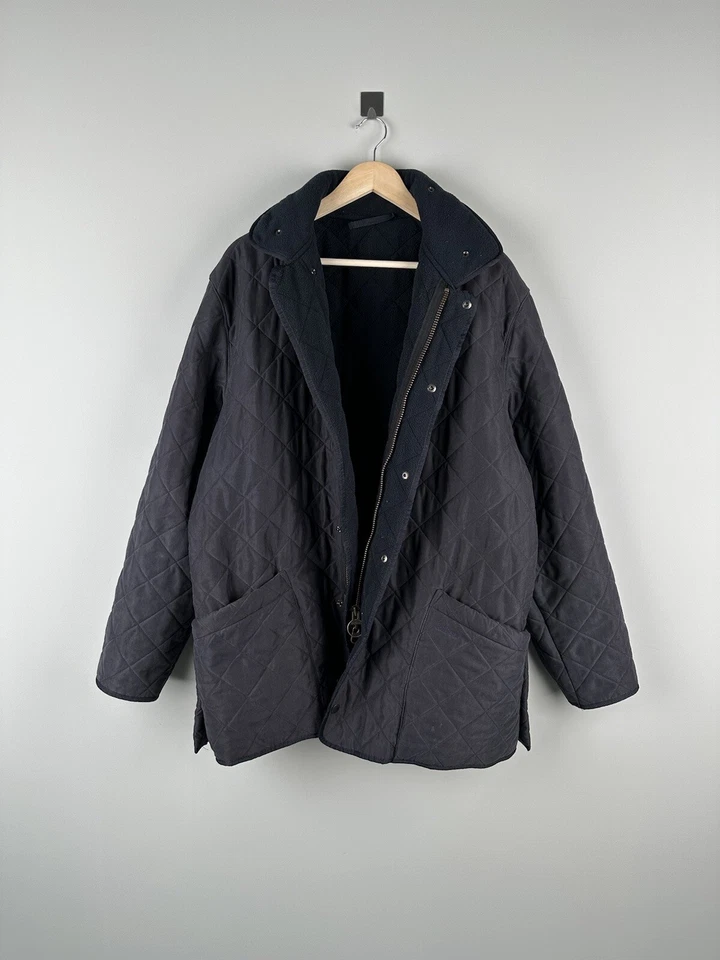 BARBOUR Quilted Microfibre Polarquilt Jacket Black Size XL - Image 3 of 4