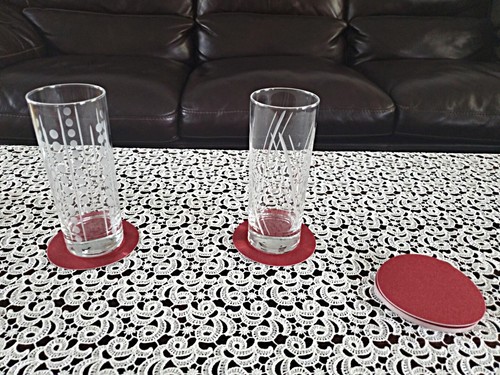 Sottobicchieri di carta rotondi diamantati - 12 pezzi per sacchetto - Foto 13 di 16