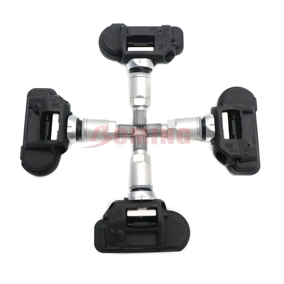 Sensor de pressão dos pneus 4 peças TPMS compatível com Mercedes-Benz CLS550 E350 E550 G550 GL450 - Imagem 4 de 4