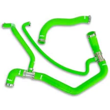 PPE Green Silicone Upper & Lower Coolant Hose Kit For 2001-2005 GM 6.6L Duramax