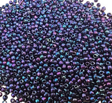 20gms Toho size 11/0 Beads - Colour 505-  Higher Metallic Dragonfly Rainbow
