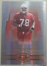 2007 Donruss Threads Rookie Card #210 Alan Branch Arizona Cardinals 536/999