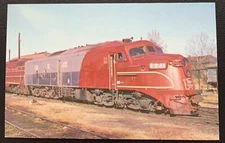 ROCK ISLAND 621 ALCO MODEL DL-109 LOCOMOTIVE MEMPHIS TENNESSEE 1966 COLOR PC NEW