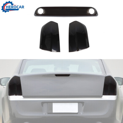 SQQP Tail Light Taillight Cover Guard Rear Light Cover Kit Fit For 2011-2014 Chrysler 300/300C(Smoked Black) : Buy Online At Best Price In KSA - Souq Is Now - Foto 5