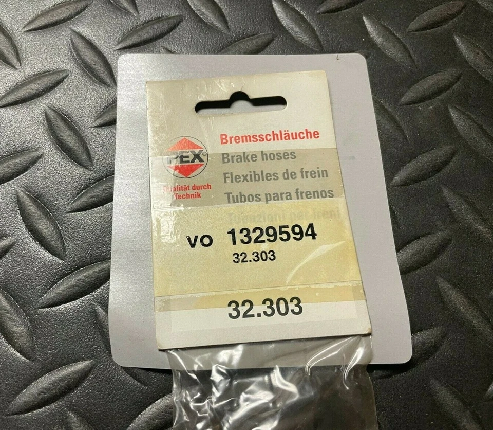 Manguera hidráulica de freno PEX - 1329594 / 32.303 - para Volvo 240 / 740 / 760 y más Foto 4 de 4