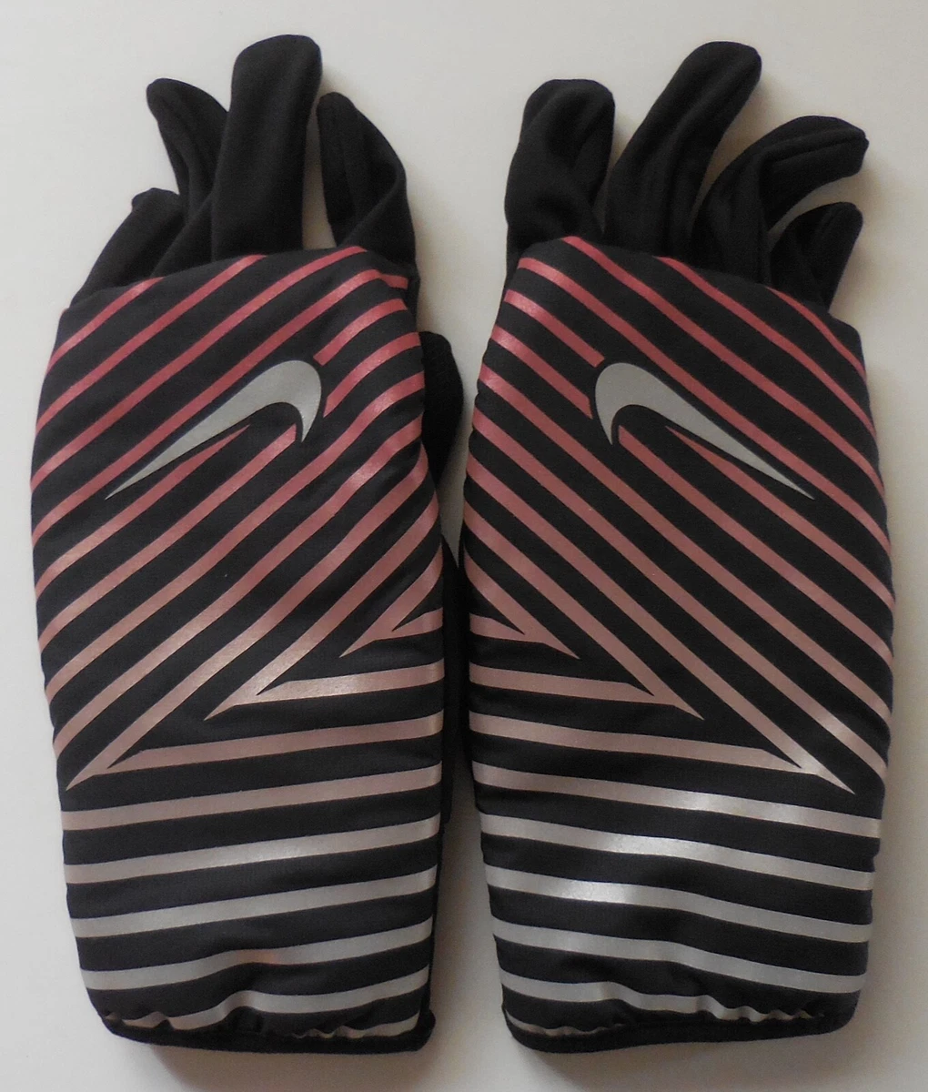Nike quilted sales run gloves