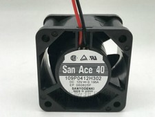 Sanyo 109P0412H302 DC12V 0.195A 40 40 28MM 4CM Cooling Fan 2Pin