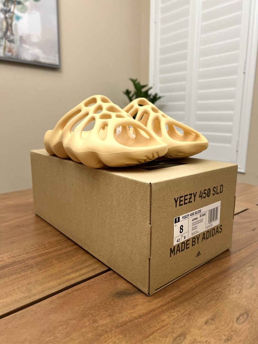 【ADIDAS】Yeezy 450 Slide★イージー 450 スライド★GZ9864 Adidas Yeezy 450 Slide GZ9864 CREAM Men's Size 12 Brand NEW