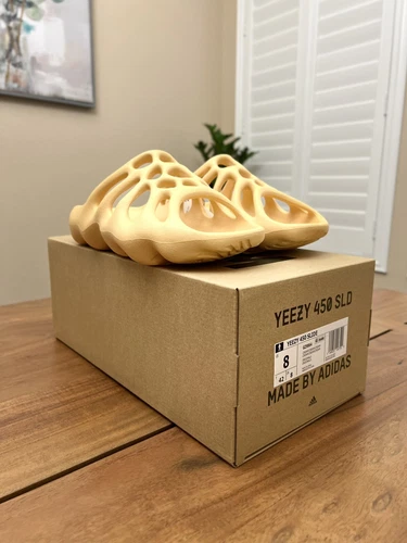 Adidas Yeezy 450 Slide Cream Men Size 8 #GZ9864 Brand New