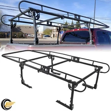 1000 LBS Adjustable 58"-69" Universal Truck Bed Ladder Rack Lumber Utility Kayak