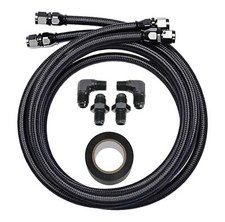 For Gm 4l60e 4l65e Th350 Th400 Automatic Transmission Cooler 6an Hose Line Kit