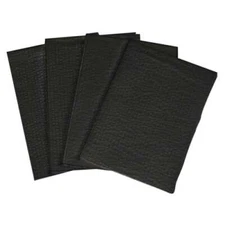 Tidi Choice Black Waffle Embossed Towel 500/Cs - 2-Ply Paper/1-Ply