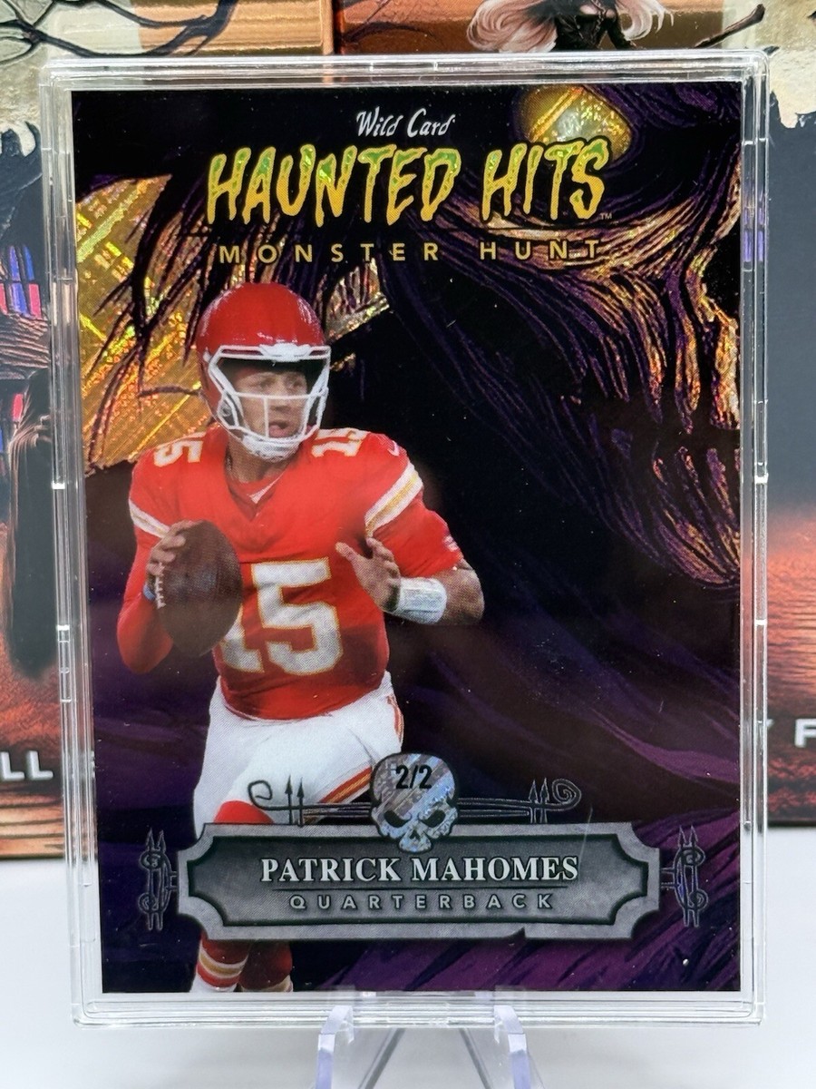 レア　DOWRY POLE PATRICK HUNT Patrick Mahomes 2024 Wild Card Haunted Hits 2/2 Chiefs | eBay