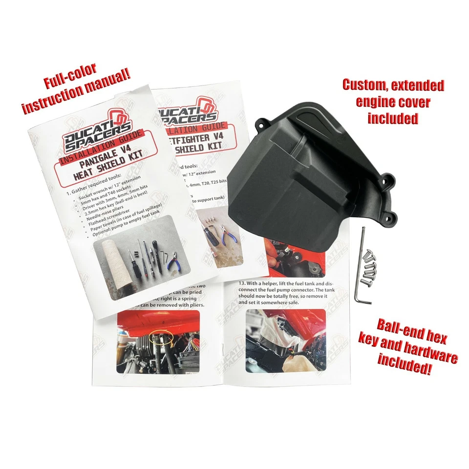 Kit protector térmico Ducati Panigale V4 2022-2024 Foto 3 de 4