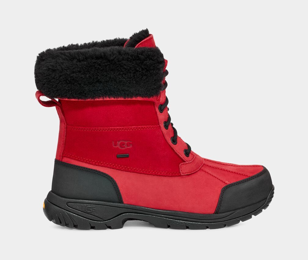 NIB UGG Men's Butte Boots in Samba Red/Black | eBay