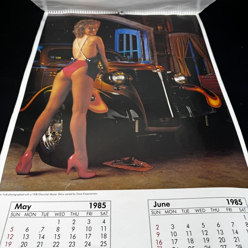 Snap-On Tools Calendar 1985 Collectors Edition Pin-Up 80’s Models Girls - Picture 5 of 15