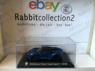 Die Cast W Motors Fenyr Supersport - 2018 Supercars Scale 1/43