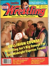 INSIDE WRESTLING MARCH 1989 MIDNIGHT EXPRESS KEVIN VON ERICH CURT HENNIG WWF WWE