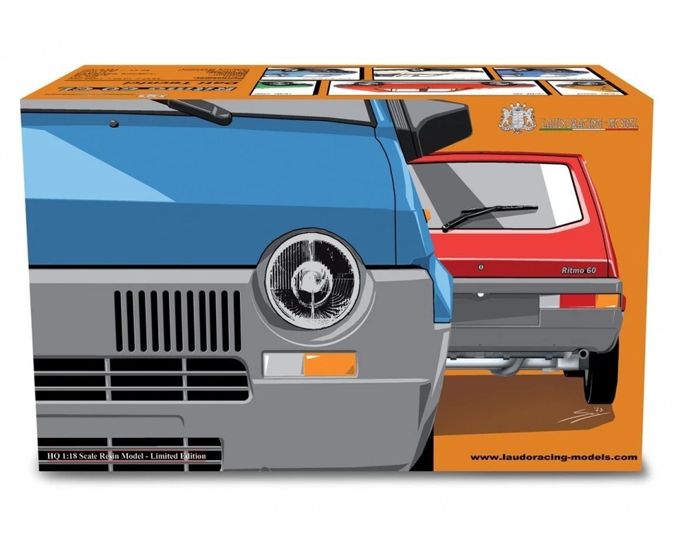 LAUDORACING-MODELS 1:18 FIAT RITMO 60 CL 1978 LM155H - Immagine 4 di 4