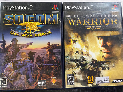 Socom US Navy Seals & Full Spectrum Warrior PS2