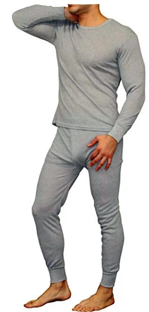 WARMWEAR MENS 2PC THERMAL UNDERWEAR LONG JOHNS SET TOP - SIZE: MEN XL - GRAY
Opens in a new window o