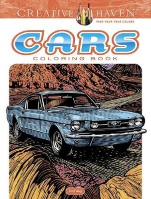 Tim Foley Creative Haven Cars Coloring Book (Taschenbuch) Creative Haven