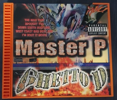 CD Master P - Ghetto D No Limit Records RAP