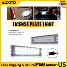 For 2008-2010 Cadillac Cts Sedan Full Led License Plate Light Lamp Error Free 2x