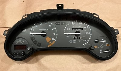 93-97 HONDA DEL SOL VTEC B16A3 8K Redline Instrument Gauge Cluster EG1 EG2 B16