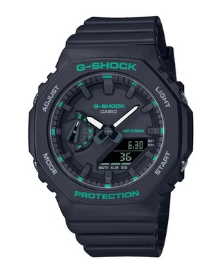 Casio GMA-S2100GA-1AER G-Shock Ana-Digi Unisex Schwarz/Grün Ø43mm - Bild 1 von 2
