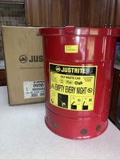 Justrite 09110 Oily Waste Can - 6 Gal - Steel