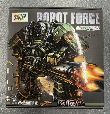 Wei Jiang Robot Force M02 Black Apple Masterpiece Movie Hound